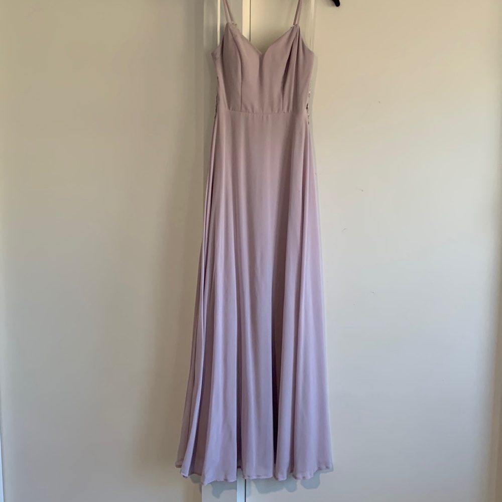 Lilac prom dress